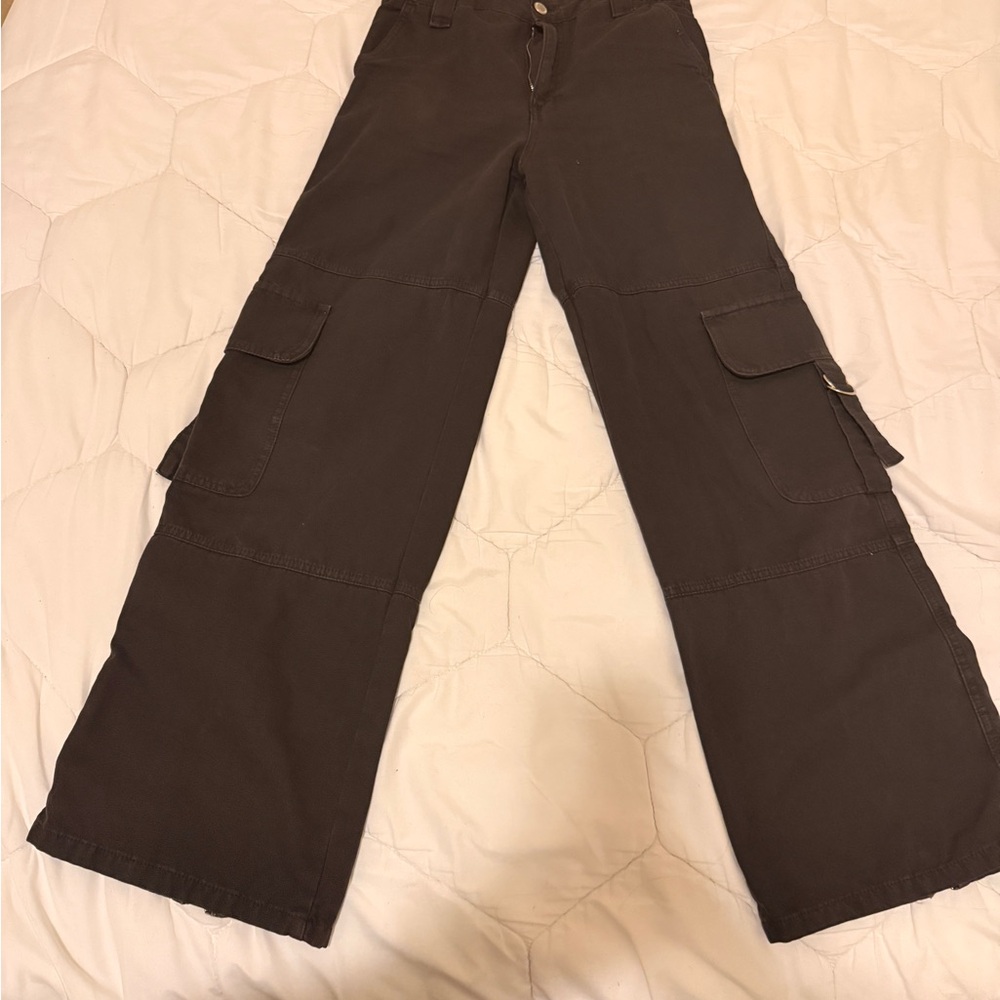 Mango Zipp Cargo Jeans